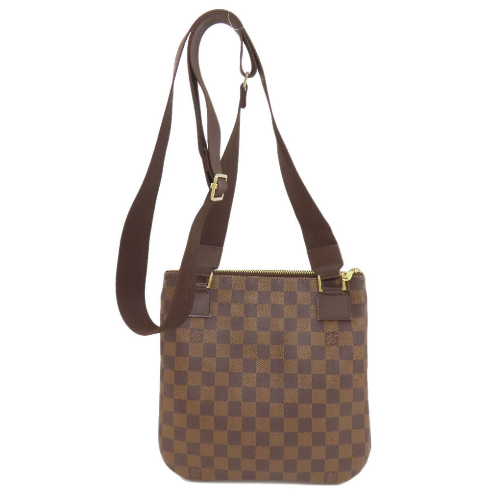 Louis Vuitton Bag Damier Pochette Bosphore Canvas Shoulder Brown